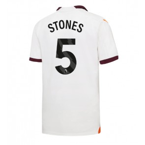 Manchester City John Stones #5 Replica Away Stadium Shirt 2023-24 Short Sleeve